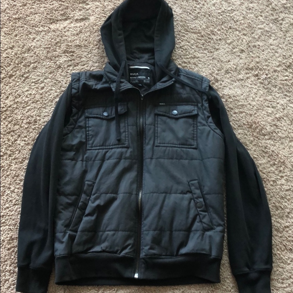 RVCA Vest Hoodie Combo